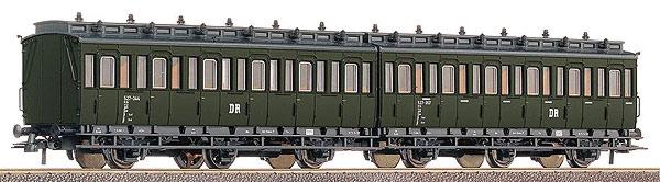 Twin unit Compartment Passenger car 2nd class<br /><a href='images/pictures/Roco/44586.jpg' target='_blank'>Full size image</a>